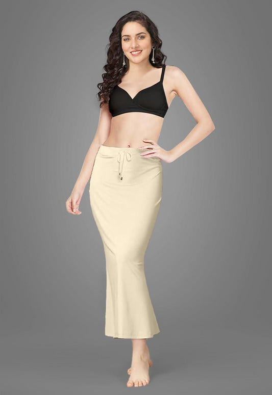 Mehrang Lycra Saree Shapewear Petticoat for Women | Comfortable Slimming Undergarment
