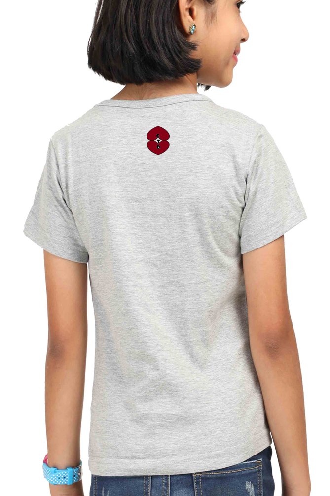 Racing-Themed Kids' Round Neck Half Sleeve Classic Tee | 'Fire in You, Fire on Wheel' Graphic Design