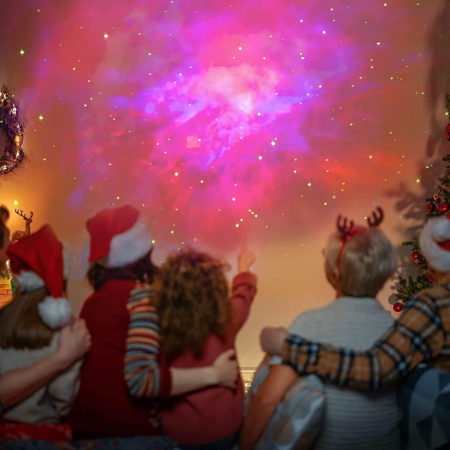 Astronaut Galaxy Projector with 360-Degree Magnetic Head Rotation | Remote Control | Creates a Starry Night Sky